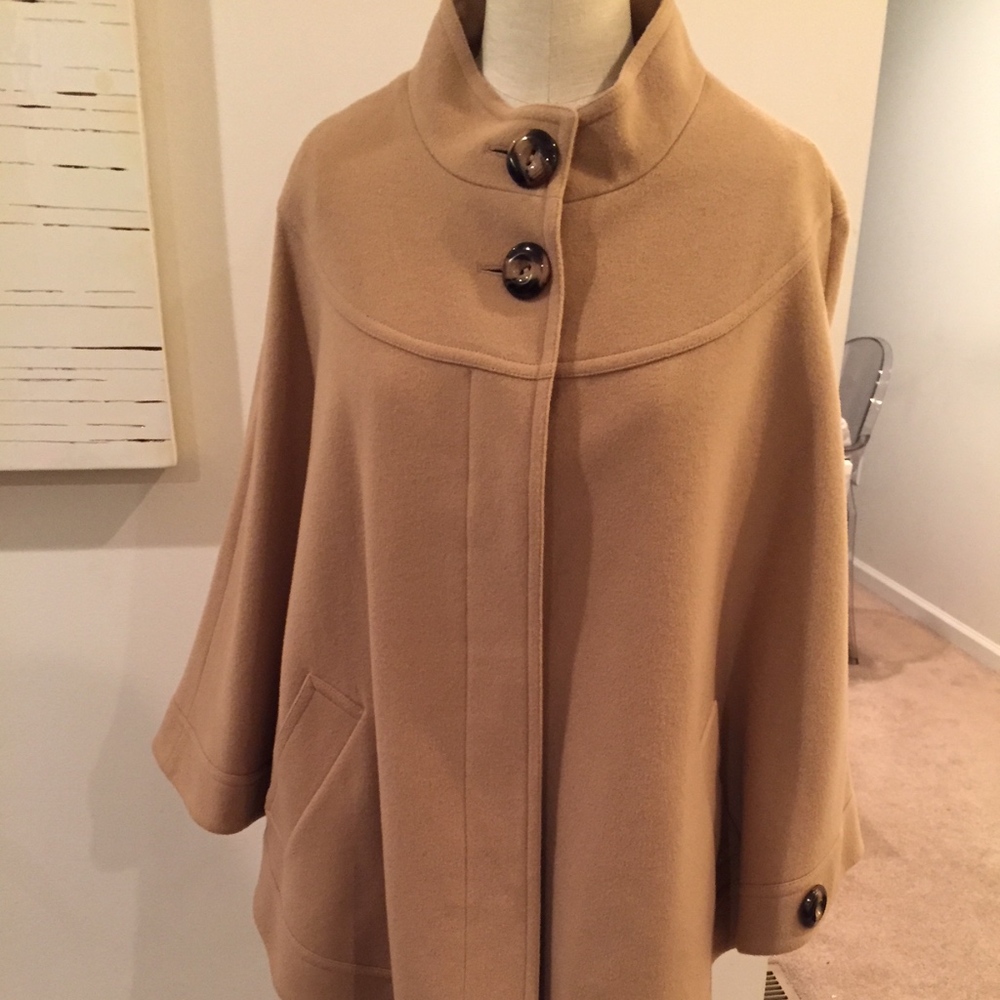 helene berman cashmere / wool cape
